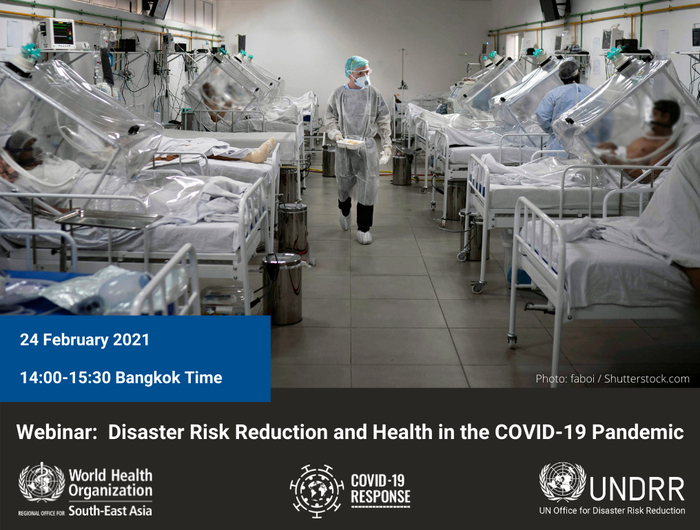 Disaster Risk Reduction And Health In The COVID Pandemic UNDRR